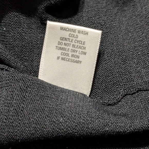 Black 3/4 sleeve sweater/shrug - Picture 3 of 3